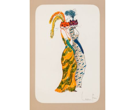 Fini (Leonor) - La Grande Parade des Chats,  number 64 of 230 copies on Arches signed by the artist, from an edition limited 