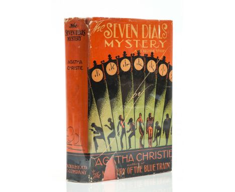 Christie (Agatha) - The Seven Dials Mystery,  first American edition,  ink ownership inscription, original cloth, spine light