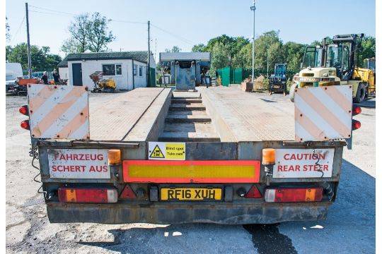 Faymonville STBZ-4VA 4 axle rear steer low loader semi ...