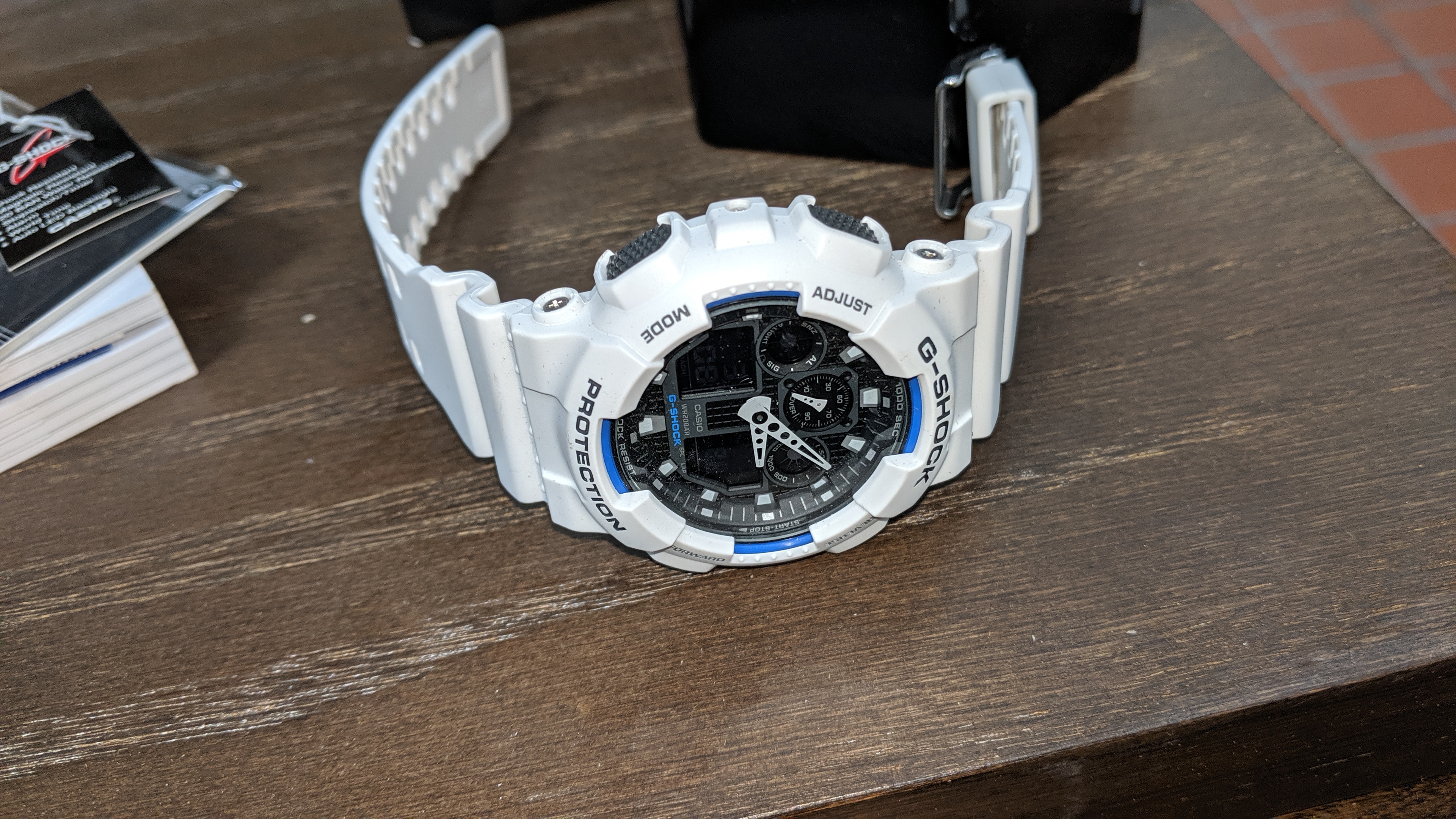 casio g shock water resist 20 bar