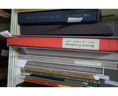 FLEECE PRESS: ROGERSON (Ian): 'Barnett Freedman, the Graphic Art..': Fleece Press, 2006. Folio, publishers red cloth with pri