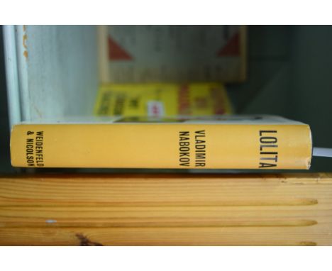 NABOKOV (Vladimir): 'Lolita..' London, Weidenfeld & Nicolson, 1959. First London Trade Edition, 8vo, publishers black cloth w