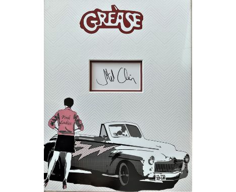 Grease, Stockard Channing signed and double mounted signature piece. This lovely item is well presented with Channing's signa