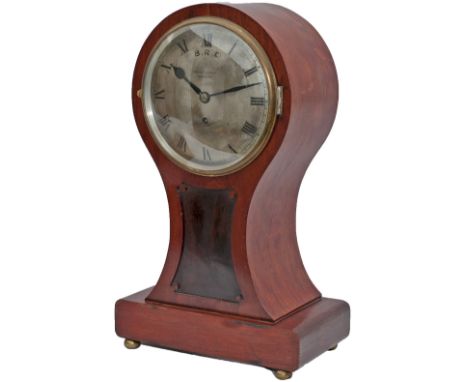 Great Eastern Railway 8 inch dial mahogany cased fusee clock supplied to the GER by Arnold and Lewis of Manchester circa 1890