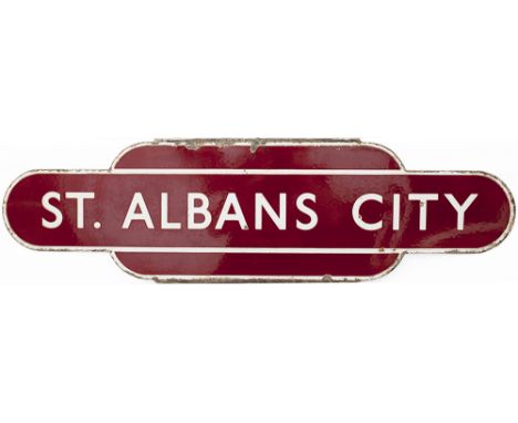 Totem BR(M) HF ST. ALBANS CITY from the former Midland railway station between Bedford and London. Good colour and shine with