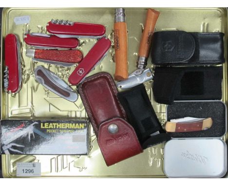 Pocket Knives - Wostenholm, Kershaw, Opinel, Swiss Army, Leatherham, etc, (15).