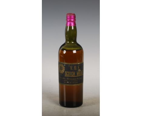 One bottle of V.O.E. Rare Old Scotch Whisky, Dymock, Howden & Co. Ltd., Wine Merchants, Edinburgh