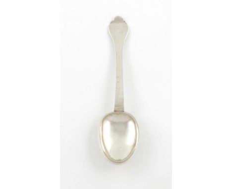 A Charles II East Anglian silver Trefid spoon, unascribed maker, Norwich circa 1683, the oval bowl with a raised rat-tail, th