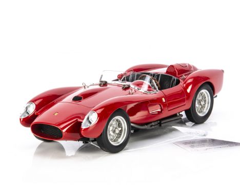 A CMC 1:18 Ferrari 250 Testa Rossa Pontoon Fender, 1958, M-071, in original box with certificate, instruction sheet, hang tag