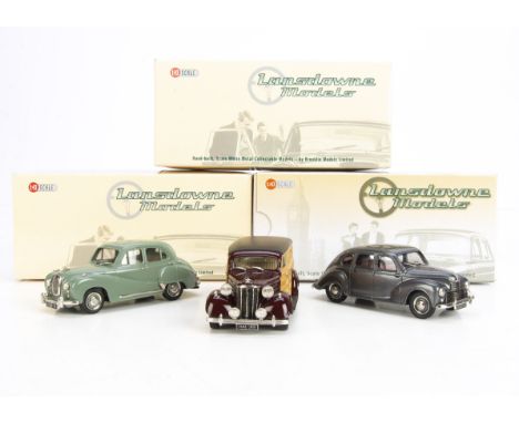 Lansdowne 1:43 White Metal Models, LDM.116 1952 Ford Pilot Station Wagon, LDM.9 1953 Austin A40 Somerset, LDM.26 1953 Jowett 