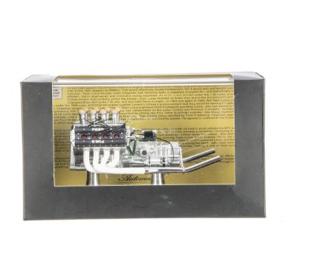 Automodello 1:12 Ford 3-Litre Twin Cam Winning Engine 1967 Dutch GP, in original box, E, box G-VG 