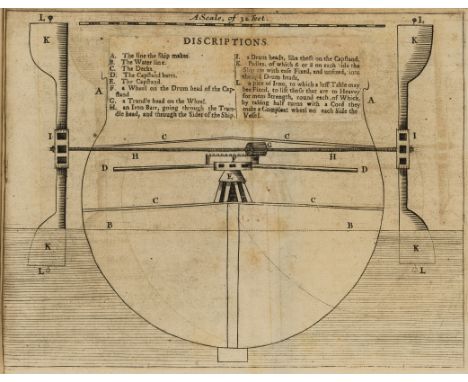 Savery (Thomas) Navigation Improv'd or the art of rowing ships of all rates, in calms, with a more easy, swift and steady mot