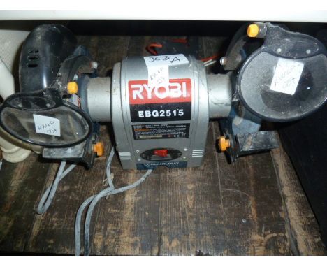 Ryobi double bench grinder EBG2515