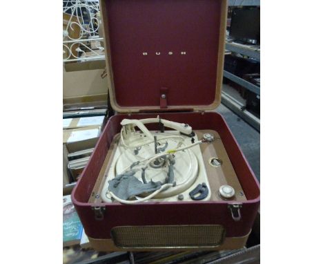 Bush vintage portable record player 