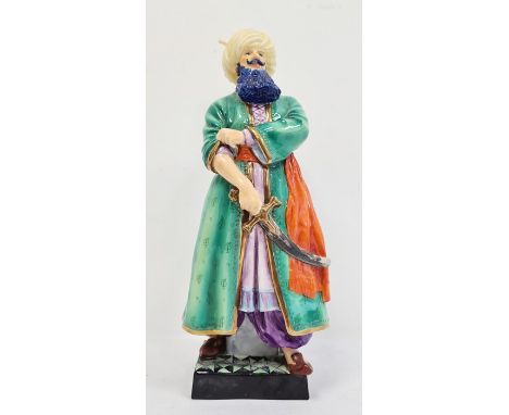 Royal Worcester figure of 'Bluebeard', modelled by Sybil Williams and Jessamine Bray, printed puce marks, shape number 2903, 