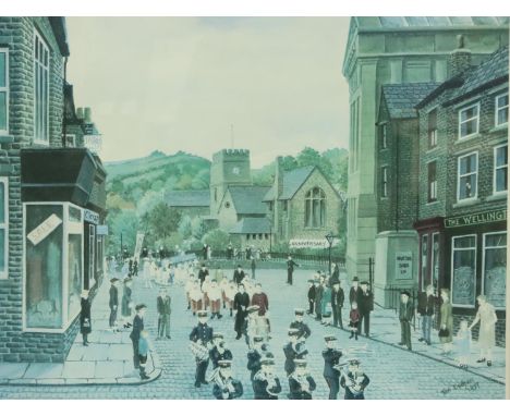 Tom Dodson (20th century); signed limited edition print, 46 x 37 cm. Not available for in-house P&amp;P, contact Paul O'Hea a