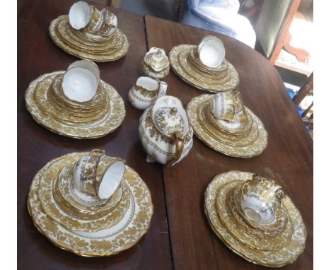 A HAMMERSLEY AND CO 'GRAND BAROQUE' part dinner and tea service