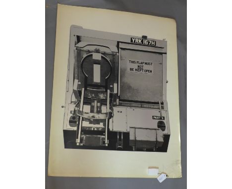 Gerd Winner (German, b.1936), a poster of a garbage truck, unframed, 104 x 79cm 