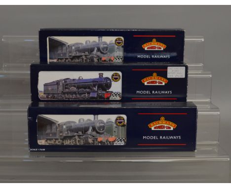 OO Gauge. 3 boxed Bachmann DCC Ready Steam Locomotives including 32-579 Ivatt Class 4 2-6-0 '43096' BR lined black, 32-003&nb