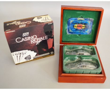 James Bond 007.&nbsp; A scarce boxed Corgi CC99195&nbsp; 'Casino Royale Limited Edition First Shot Aston Martin DBS and DB5'.