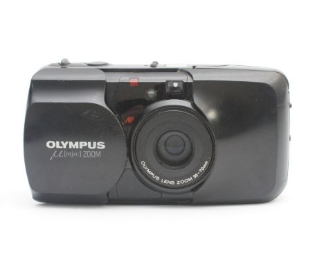 An Olympus Mju 35mm compact camera, serial no. 5397273.