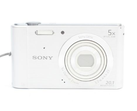 A Sony Cybershot DSC-W830 with an in-built Zeiss lens. 