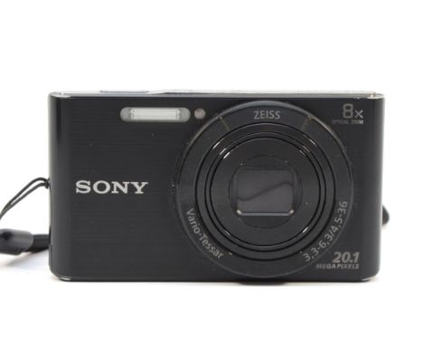 A Sony Cybershot DSC-W800 digital camera. 