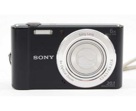 A Sony Cybershot DSC-W810 digital camera. 