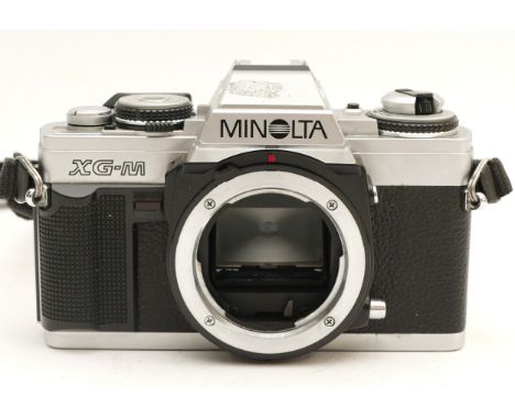 A Minolta X-GM film camera, body only.