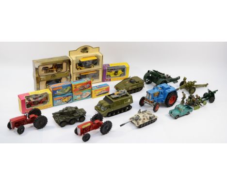 A collection of diecast model vehicles, loose and boxed, to include, three Matchbox 75 'Superfast' examples, a Matchbox 72 Ho