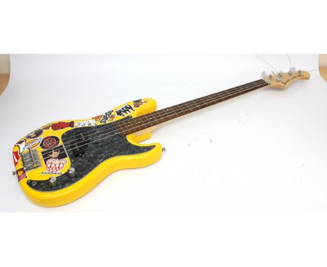 A Fazley 'Classic Series' electric bass guitar. 