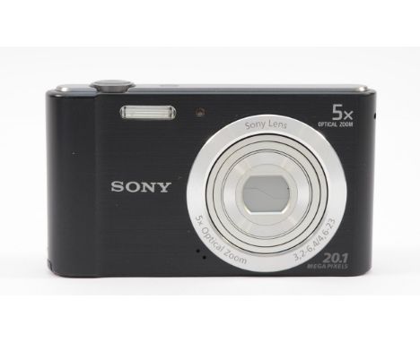 A Sony Cybershot DSC-W800 digital camera. 