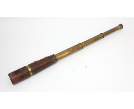 WWI TEL. SIG. MK IV telescope, three draw, by G. S, R. &amp; J. Beck of London, patented 8831 and dated 1917 with the broad a