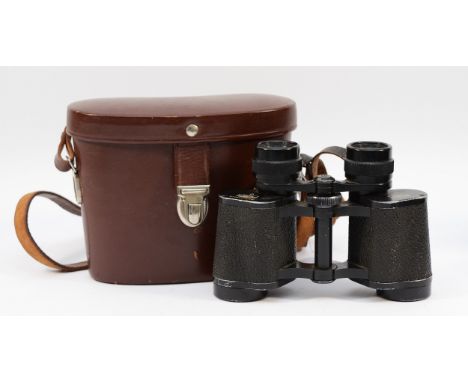 A pair of Carl Zeiss Jena Deltrintem binoculars, 8 x 30, in leather case.