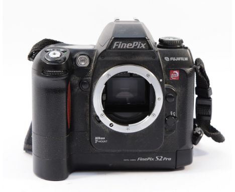 A Fujifilm Finepix S2 Pro digital camera, body only.