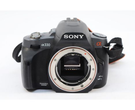 A Sony A330 digital camera, body only.