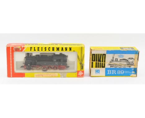 A Fleischmann 00 gauge locomotive 4094, boxed, together with a Piko BR 89 locomotive, boxed. (2)
