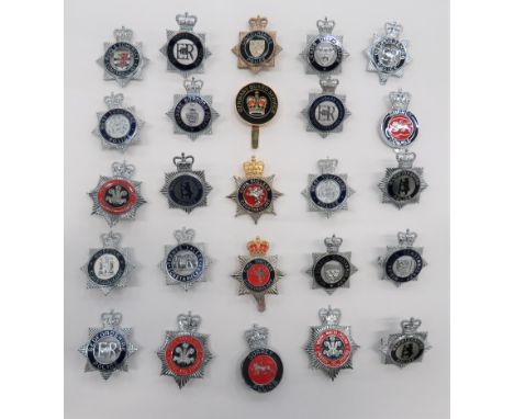 25 Post 1953 Police Constabulary Cap Badgesplated and enamel QC examples include Dewsbury Borough Police ... Thames Valley Co