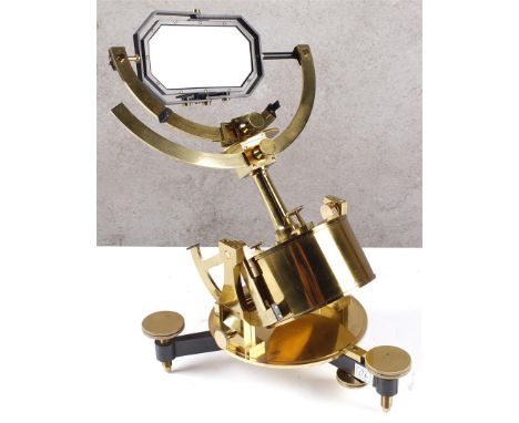 Heliostat, Johan Theobalt Silbermann, 1806-1865. The mirror of the Heliostat follows the sunlight for a long time, so that th