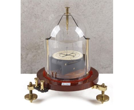 School galvanometer 1877 (multiplier). Measuring small currents. Galvanometer (multiplier after Nobili), with double magnetic