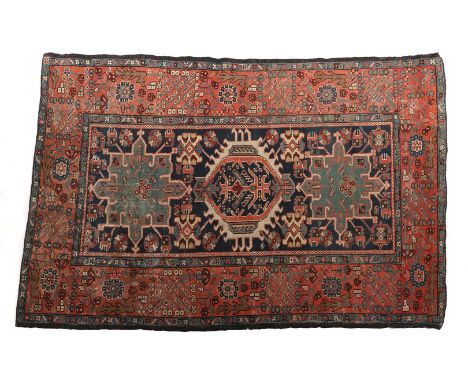 Hand-knotted oriental carpet, Lesghi, 189x140 cm
