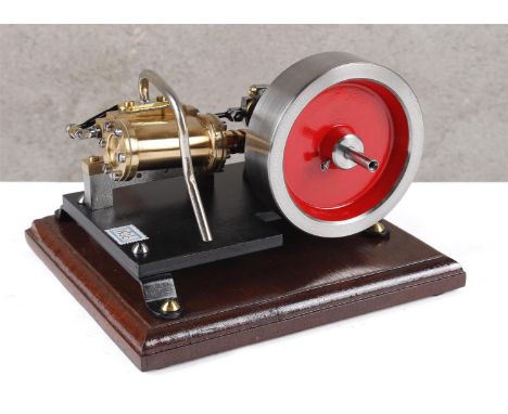 Oscillating steam engine. Steam engine with oscillating cylinder. Steam engine, where instead of the piston, the cylinder mov