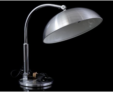 Herman Theodoor Jan Anthoin Busquet (1914-1977)Adjustable metal and aluminium desk lamp, design H. Busquet executed by Hala Z