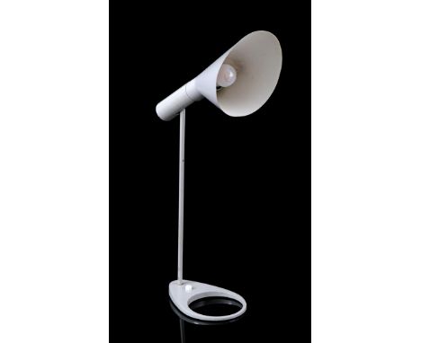 Arne Jacobsen (1902-1971)Adjustable gray metal table lamp, design Arne Jacobsen Louis Poulsen model 'Visor', Denmark design y