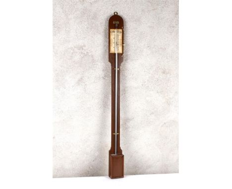 Barometer (air pressure). Determination of air pressure. Barometer by Boiler, who thought that the pipe bent at the bottom se