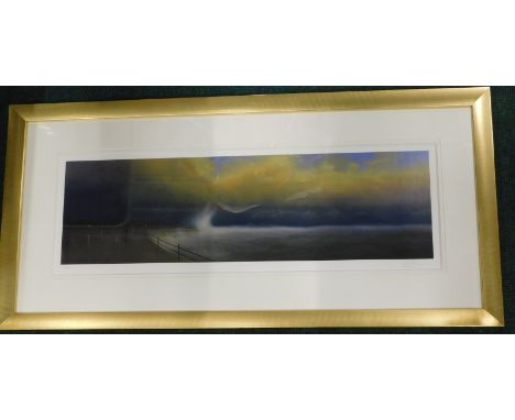 After Lawrence Coulson.  Weather the Storm, artist signed limited edition print, number 19/150, 29cm x 90cm