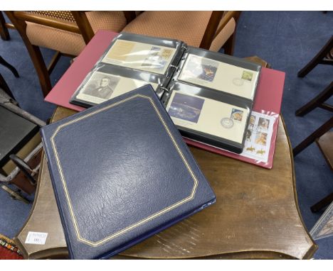 LOT OF NINE ALBUMS OF FIRST DAY COVERS