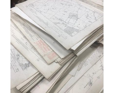 LARGE QUANTITY OF ORDNANCE SURVEY MAPS