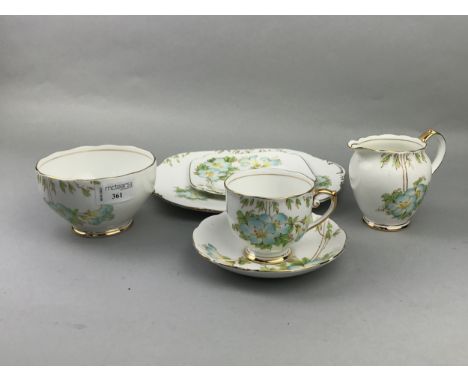 ROSYLN 'AZALEA' PART TEA SERVICE