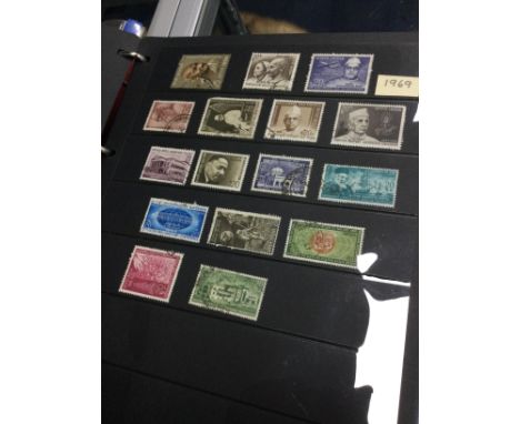 ALBUM OF MID 20TH CENTURY INDIAN STAMPS, also containing some First Day Covers